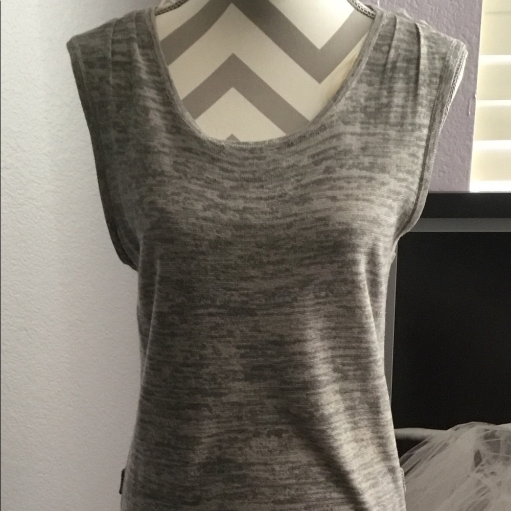 Long knit sleeveless dress